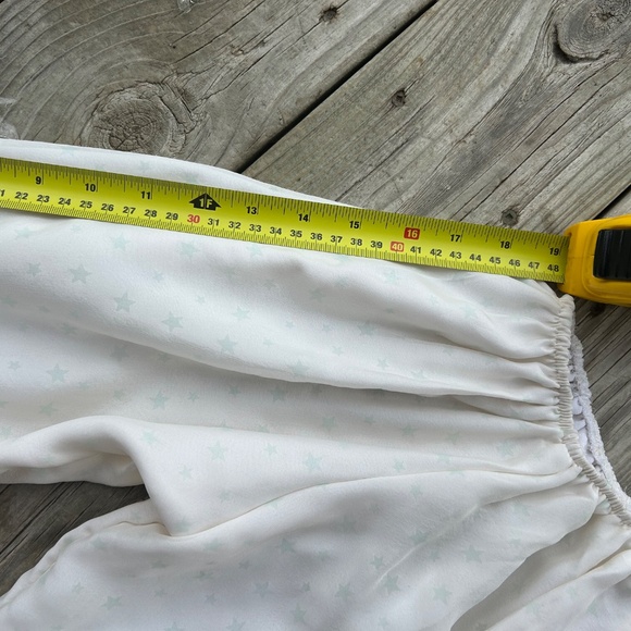 Stone Cold Fox 100% Silk Boho Off Shoulder Crop Top - Picture 7 of 13